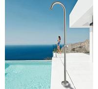 XJTNLB Douche Jardin Au Sol Multifonctionnel Douche Extérieure Piscine Meuble de Jardin avec Poignée Rotative
