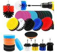 XJYDNCG-31 Pièces Brosse de Nettoyage Perceuse Électrique- pour Epurateur pour Nettoyage de Céramique- Carreaux et Voiture