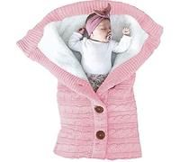 XJYDNCG Nid d'ange - Couvertures d'emmaillotage - Convient pour 0-12 mois - Light Pink
