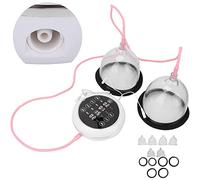 XJZHANG Tasse De Massage du Sein, Masseur De Sein Électrique À Micro-Courant Thérapie par Tasse sous Vide Machine De Massage du Sein pour L'élargissement du Sein Resserrement De La Peau du Corps