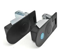 XK153S avec clé scellé levier loquet poignée pivotante verrouillage à came armoire industrielle avion RV serrure de porte serrure à Compression 1 pièces(XK153-67BS-key)