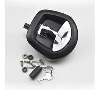 XK160 Grand verrou de camping-car à queue de baleine, 1 pièce(Black)