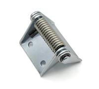 XK593-2 La même taille B-128 Panneau de distribution Serrure à ressort Charnière d'armoire est équipée d'une charnière de porte 1 pièces(XK593-2-carbon steel)