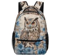 XKASKDFKE Sac À Dos Garçons Chouette moderne Cartable Enfant Animaux Sac D'école Ecole De Livre Pour Garcon Filles One Size