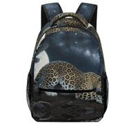 XKASKDFKE Sac À Dos Garçons Guépard Art animalier Pour Enfant Cartable Animal Sac D'ecole De Voyage Scolaire Enfants Retour À La Saison One Size
