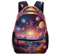 XKASKDFKE Sac A Dos Planet Univers Art Pour Enfant Cartable Céleste Sac D'ecole Ecole De Livre Pour Enfants, Garçons Filles Adolescents One Size