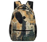 XKASKDFKE Sac À Dos Pour Garçon Anges artistiques Cartable Enfant Dieu Sacs D'école Ecole Scolaire Enfants Retour À La Saison One Size