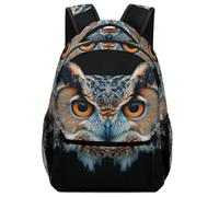 XKASKDFKE Sac À Dos Pour Garçon Chouette moderne Cartable Animaux Sac D'école Ecole De Livre Pour Garcon Filles One Size