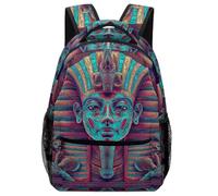 XKASKDFKE Sac À Dos Pour Garçon Pharaon égyptien Cartable Enfant Dieu Sacs D'école Ecole Scolaire Enfants Retour À La Saison One Size
