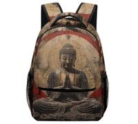 XKASKDFKE Sac À Dos Pour Garçon Statue de Bouddha Cartable Enfant Dieu Sacs D'école Ecole Scolaire Enfants Retour À La Saison One Size