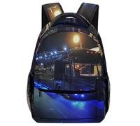 XKASKDFKE Sacs À Dos Camion cool Cartable Transport Sac D'école Ecole Scolaire Pour Ado Enfant One Size