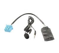 XKBtmCf Adaptateur AUX Interface 12V Bluetooth Compatible avec Les modèles de Voiture Accord MDX TL CL 1998 2004 pour Le numéro de pièce A91R Fit Universel