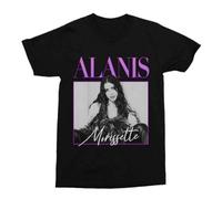 XKDSERTUTK Alanis Morissette The Storm Before The Calm Shirt UnisexBlackS