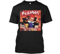 XKDSERTUTK ! Popular Redman Doc's da Name 2000 American Graphic Logo T-Shirt SIZEBlackS