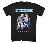 XKDSERTUTK Scorpions Lovedrive Chewing Gum Men’s T Shirt Shirt for Music FanBlackXL