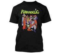 XKDSERTUTK The Whole Funk & Nothing But The Funk Funkadelic Shirt Parliament George ClintonBlackS