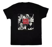 XKDSERTUTK VTG Mr. Big Band Live in Concert Cotton Unisex ShirtBlackL