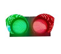 XKEDNMF Feu de signalisation à LED 8 Pouces avec télécommande, feu Rouge/Vert d'arrêt et de Marche, indicateur d'avertissement for Quai, Routes, péages et terminaux