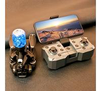 Xkj K11 Max Trois Caméras Wifi Fpv Esc 3 Lentilles Avec Lanceur De Bombes À Eau Positionnement De Flux Optique Brosse Pliable Sans Balais Drone Quadcopter Rtf