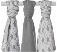 XKKO BMB 70x70 - Little Stars Silver MIX 3ks