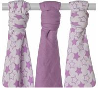 XKKO BMB 70x70 - Petites étoiles Lilas MIX 3ks