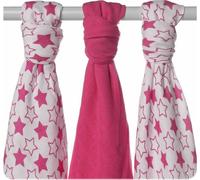 XKKO BMB 70x70 - Petites étoiles Magenta MIX 3pcs