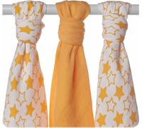 XKKO BMB 70x70 - Petites étoiles Orange MIX 3ks
