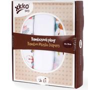 XKKO BMB Couche en bambou, Digi - Zoo on the road, 70x70, MIX 3pcs