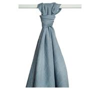 XKKO BMB090021A Lot de 2 Couches en Bambou pour emmailloter, allaiter, Couverture légère, 90 x 100 cm, argenté
