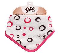 XKKO bmbbn d007 a Bamboo Muslin, Bandana ou Bavoir Rose