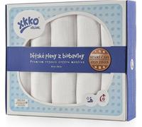 XKKO Organic Old times - Couches en Coton - Blanc, 80x80