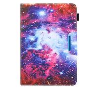 Xkladz Housse Universelle Tablette de 9 à 11 Pouces, Étui a Rabat en Cuir Coque pour Samsung Tab 9.6/10.1/10.5, iPad 9.7-11", Lenovo Dragon Touch 10", Fire HD 10, Huawei 10.1-10.8" - Univers