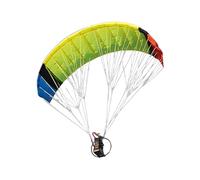 XKlemBauklode Mini parapente électrique 2,4 G RC avec soldats réalistes, envergure de 180 cm, modèle d'avion radiocommandé, parapente en nylon, couleur aléatoire (version RTF)