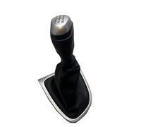 XKOEHXJ Pommeau Levier Vitesses pour Clio 4 IV MK4 2012-2019 LHD 5/6 Vitesses Pommeau Levier Vitesse Soufflet Housse Protection Anti-poussière Transmission Manuelle Pommeau Vitesse(Matt 5)