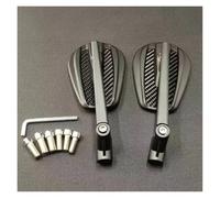 XKOEHXJ Rétroviseurs Guidon Moto Rétroviseurs de Moto pour Vespa, Sprint, Primavera LX, LXV, S 150, GTS300, GTV Rétroviseurs Arrière Moto(A)