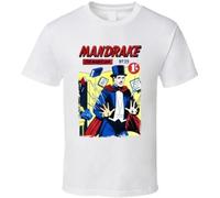 XKPPYRTT 1 Cent Comic Mandrake The Magician T Shirt White3XL