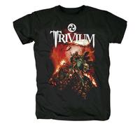 XKPPYRTT Trivium Heavy Metal Band T Shirt BlackM