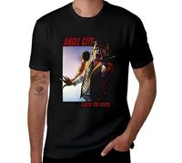 XKPTTRAXC Face to Face - Angel City T-Shirt Graphic Vintage Frightening Men's Cotton Round Collar Short Sleeves
