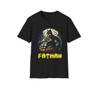 XKPTTRAXC Fatman - Garbage Pail -Inspired Parody T-Shirt Anime Funny Men's Cotton Round Collar Short Sleeves