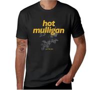 XKPTTRAXC Hot Mulligan Merch HM Flower T-Shirt Anime Stuff Graphic Vintage Aesthetic Clothes for Men Cotton