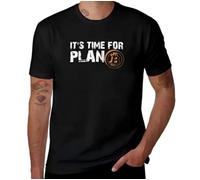 XKPTTRAXC It's Time for Plan Bitcon Cryptocurrency Bitcoin Shirt T-Shirt Designer Man Cotton