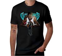 XKPTTRAXC Ja Air Morant 12 T-Shirt Luxury Brand Men's Cotton Round Collar Short Sleeves