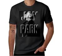 XKPTTRAXC Jay Park T-Shirt Summer Funny Men's Cotton Round Collar Short Sleeves