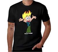 XKPTTRAXC Johnny Test Funny Gift for Fans T-Shirt Men Women's Cotton Cool Short Sleeve