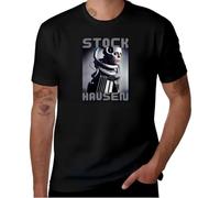 XKPTTRAXC Karlheinz Stockhausen T-Shirt Cotton 100% Luxury Men's