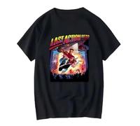 XKPTTRAXC Last Action Hero V1 Movie T Shirt Vintage Look Soft Cotton Short Sleeves Vintage Washed Men's
