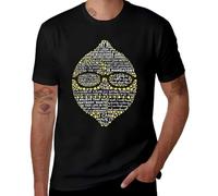 XKPTTRAXC Lemon T-Shirt Man Graphic Cotton 100% Round Collar Short Sleeves
