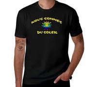 XKPTTRAXC Nous Sommes du Soleil T-Shirt Mens Graphic Cotton 100%