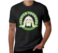 XKPTTRAXC Terrier Tornado Blanks Summer Top Tops t Shirts for Men