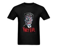 XKPTTRAXC They Live T Shirt Roddy Piper Chew Bubblegum Kick Ass John Carpenter 1980s Creative Trending